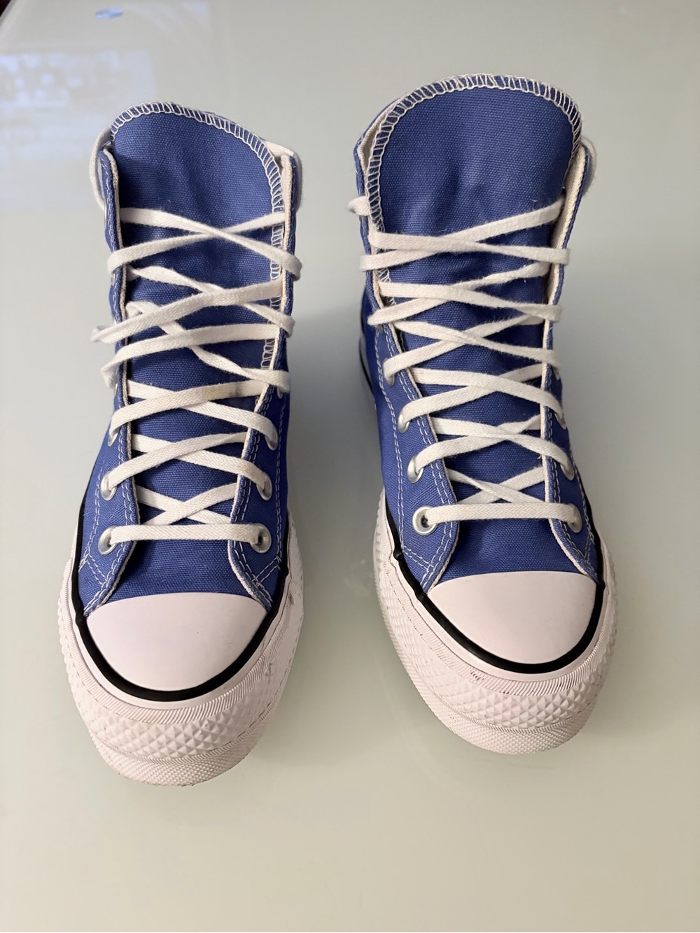 Converse Chuck Taylor All Star Lift Platform High 'Blue Flame' Sz 6 - Picture 2 of 11